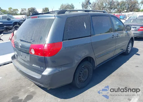 2008 Toyota Sienna Ce z USA, uszkodzony, nr VIN 5TDZK23C38S145500